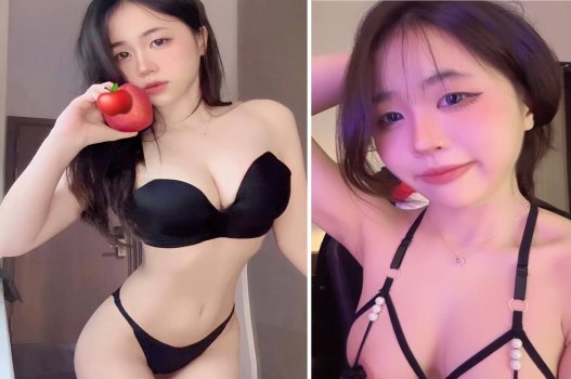 Ngọc Lan vòng tay đê mê bên cửa sổ