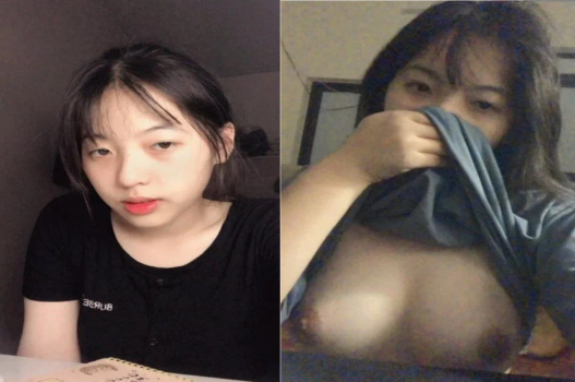 Sex nữ sinh đang học bài bị bạn trai rủ rê khám phá